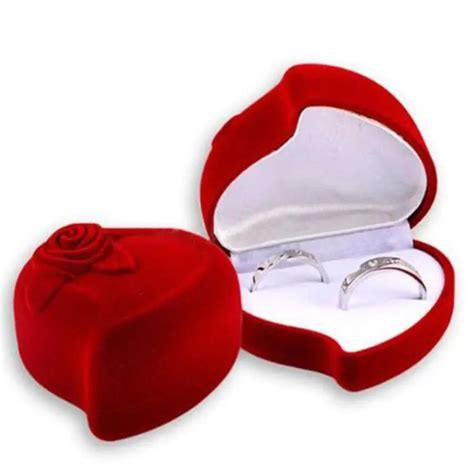 rose engagement ring box